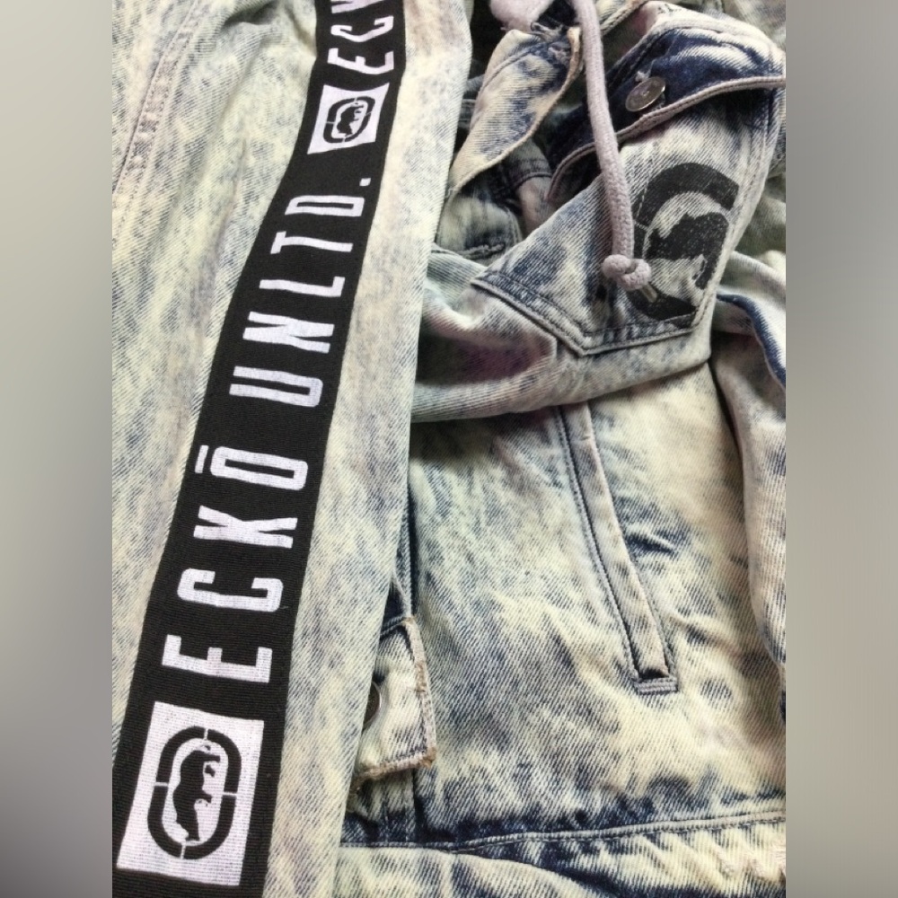 Echo Unlimited Jean Jacket. Size L - Picture 9 of 13